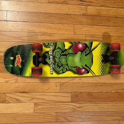 VFX 80's Skateboard Single Kicktail Grasshopper Vintage Variflex Microzone 28"