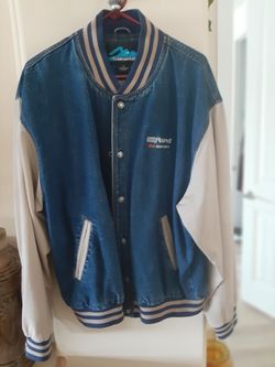JEANS JACKET...ROWLANDS...30TH ANNIVERSARY...XL...LIKE NEW..$35.00