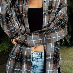 Cute Plaid Shirt For Her. New