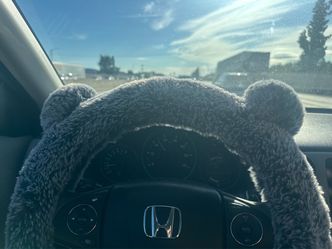 Fuzzy steering wheel cover
