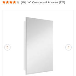 Medicine Cabinet with mirror