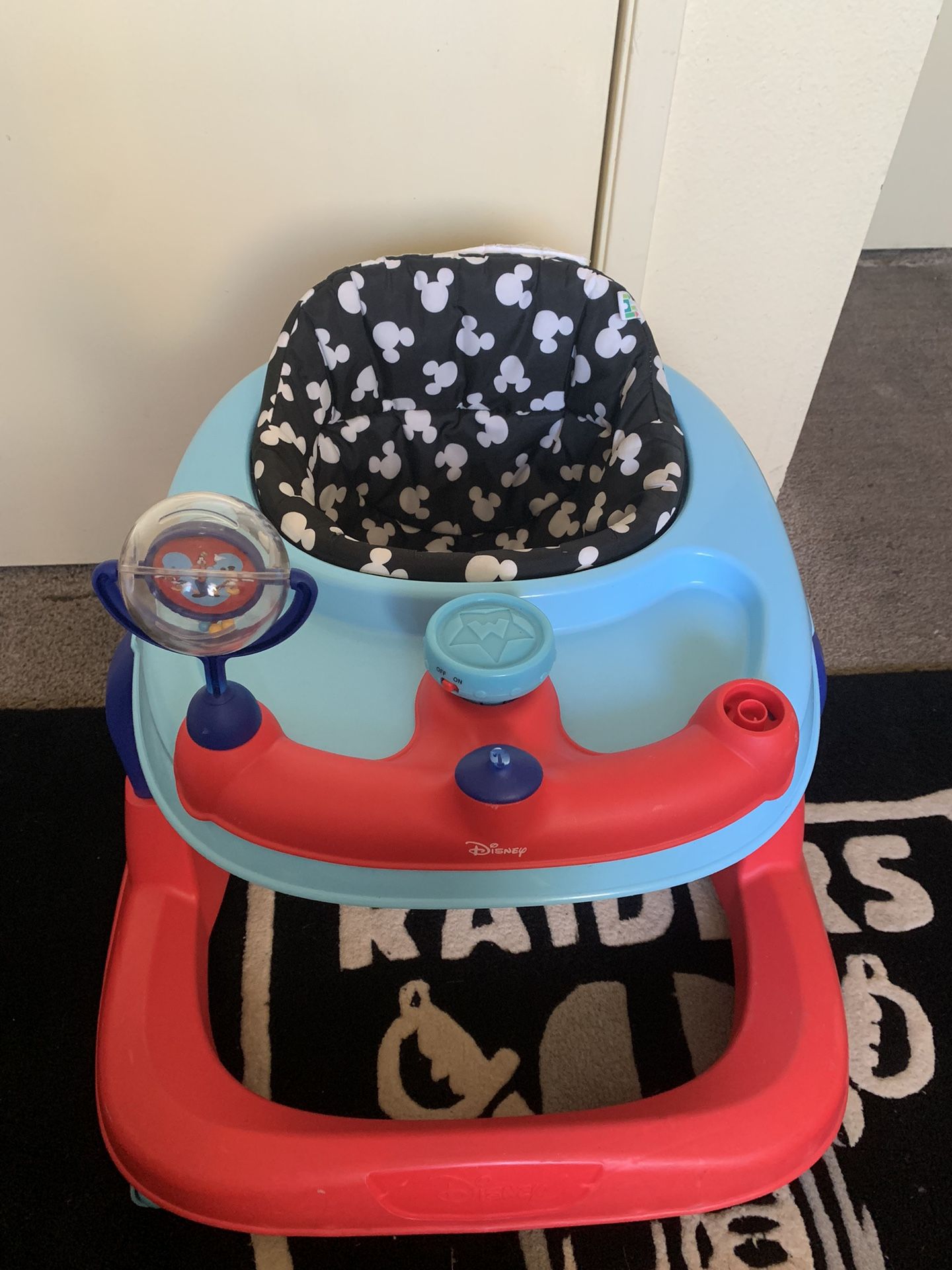 Mickey Mouse Baby Ready Set Walk 2.0 Developmental Walker