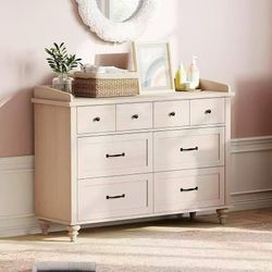 Beige side cabinet，$150