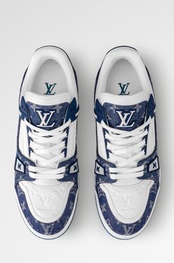 Louis Vuitton Trainers Denim size 12/45