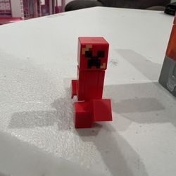 Lego Red Exploding Creeper 