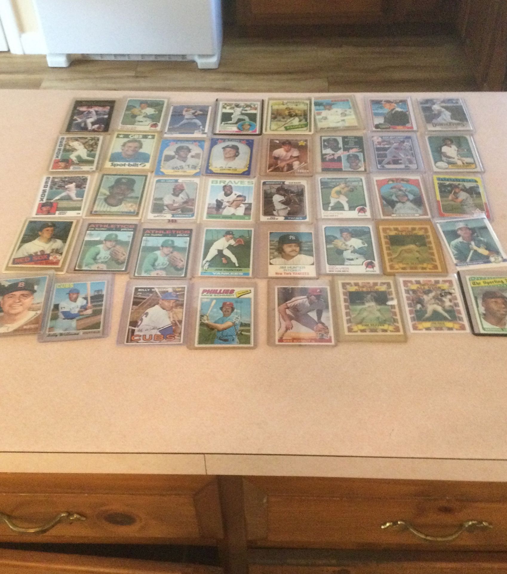 44 Baseball Star Cards