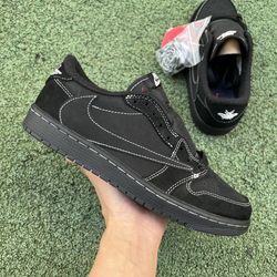 Travis Scott x Air Jordan 1 Low OG “Black Phantom”