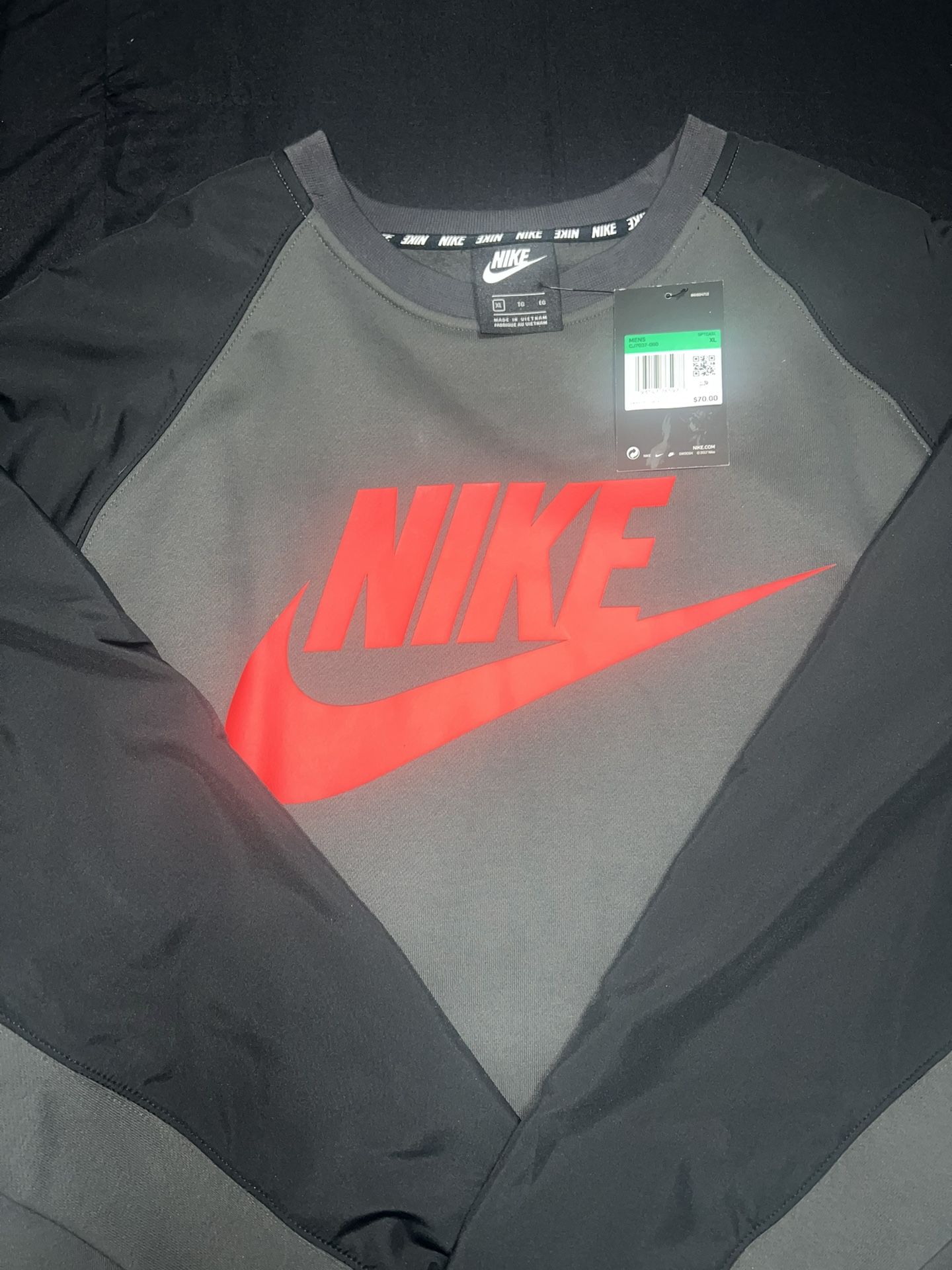 Nike hybrid sweatshirt online grey