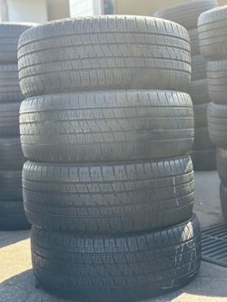 SET OF TIRE 285 45 22 BRIDGESTONE 85% LIFE