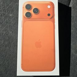 iPhone 17 Pro Max 256GB Orange Unlocked