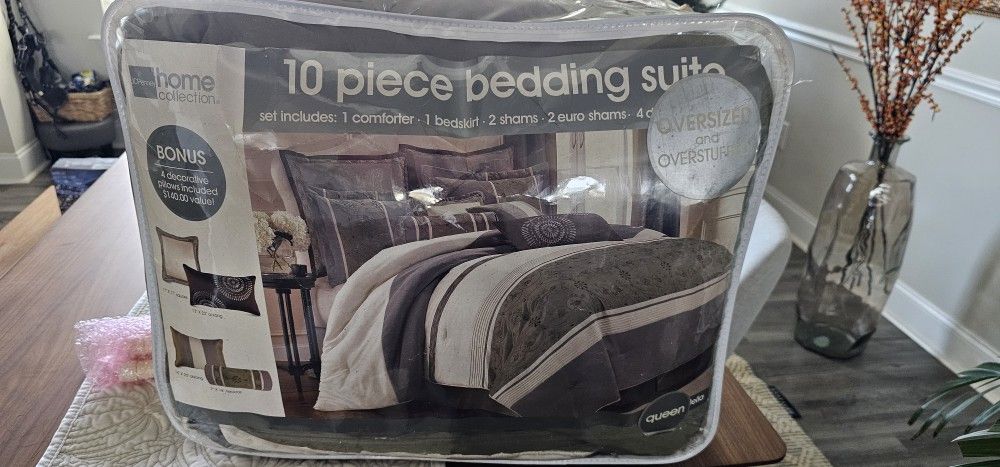 10 Pieces bedding Suite 