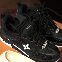 Brand New!!! Louis Vuitton Virgil Abloh Skate Sneaker - Black