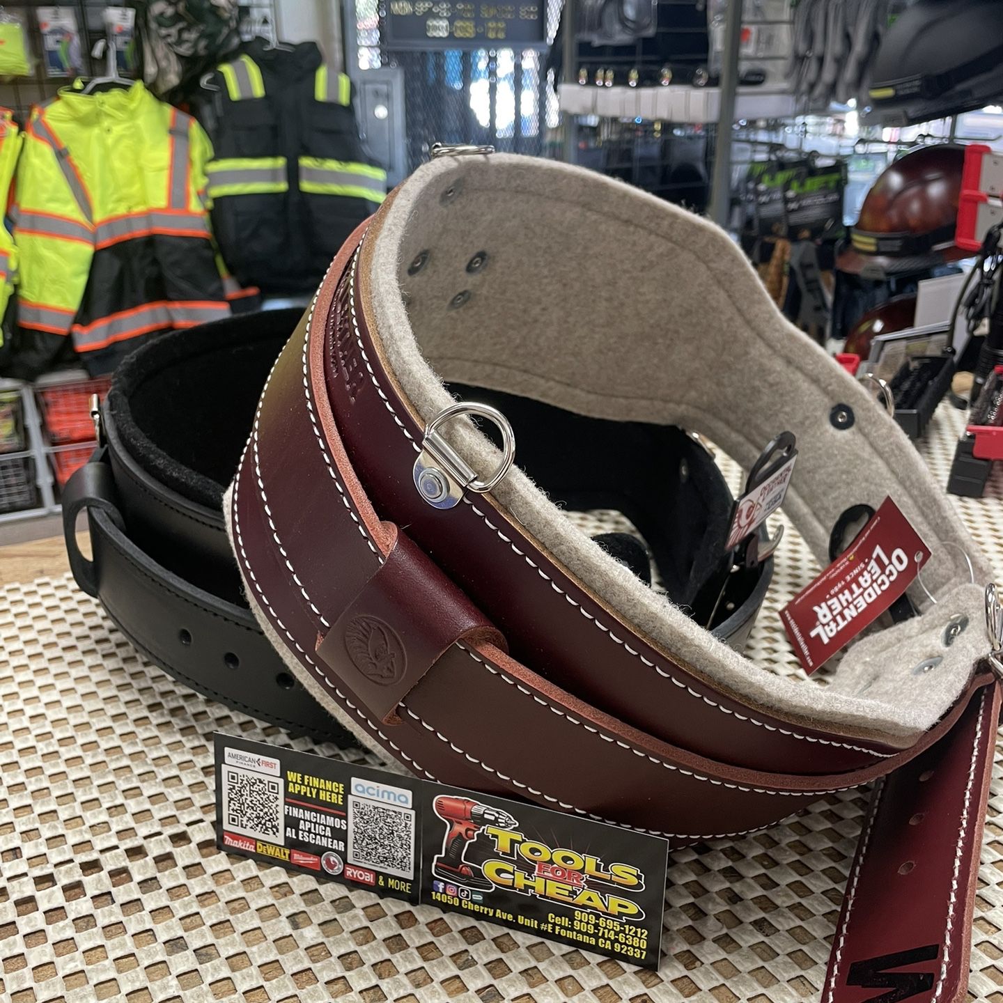 Occidental leather Stronghold Belt ($165 EACH.)