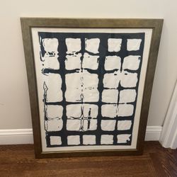 Abstract Framed Artwork