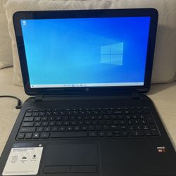 HP 15.6" Laptop | AMD A8 | 8GB RAM | 1TB HDD | Touchscreen | Windows 10