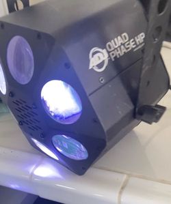 DJ lights 2x ADJ Quad Phase HP & 2x Chauvet Color Banks Lights