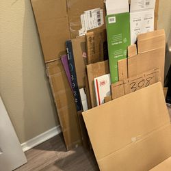 Cardboard Boxes for moving, shipping, storing, etc., In all Sizes (will keep updating description)