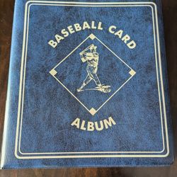 Baseball Card Collection Book
