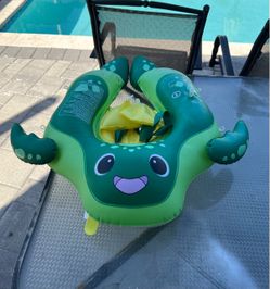 Inflatable Turtle Baby Pool Float