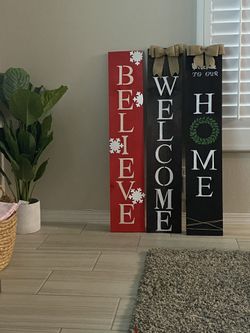 Welcome signs