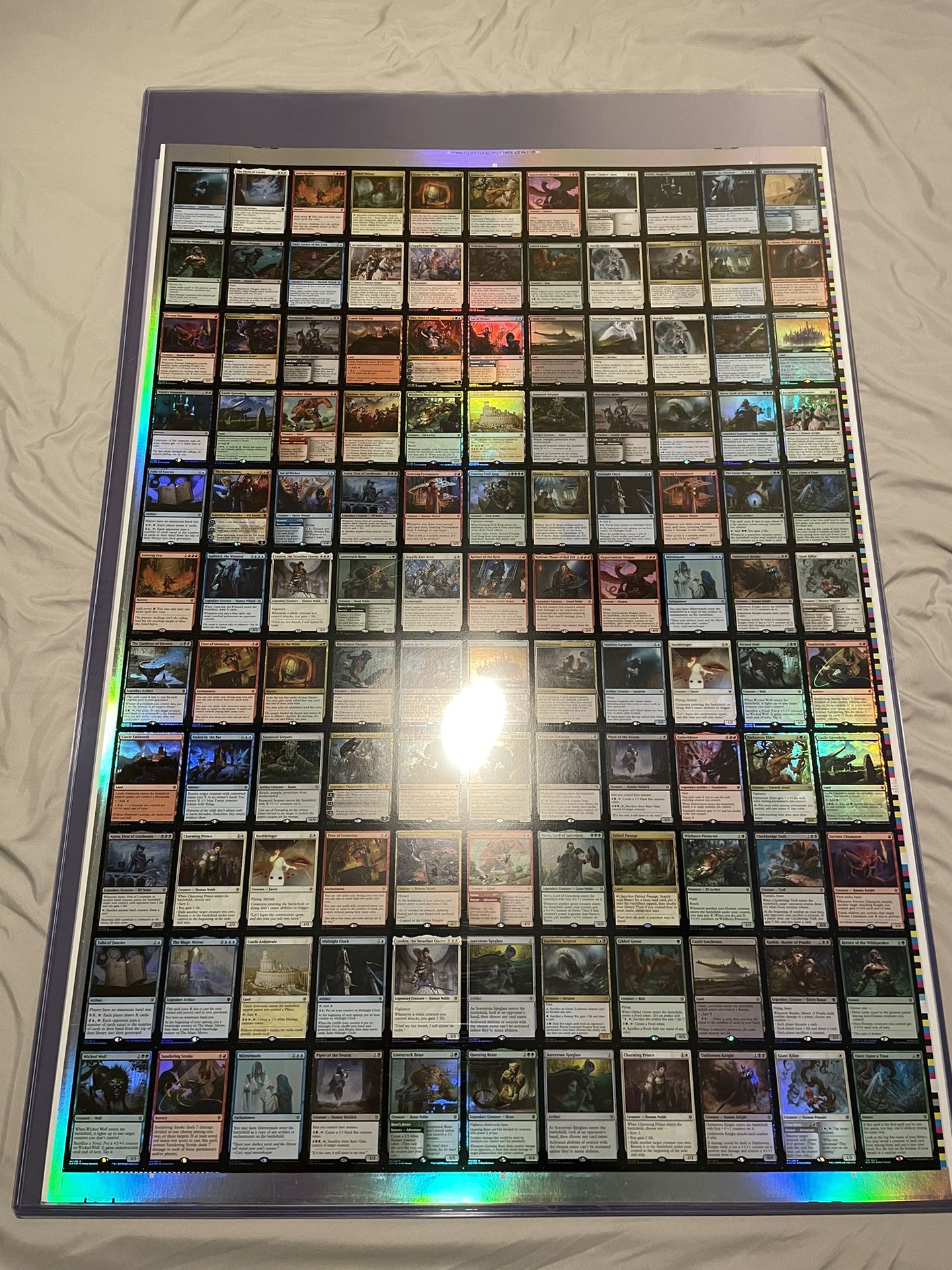 UNCUT SHEET of MTG Throne Of Eldraine: Foil Rares And Mythics (2019) for  Sale in Sacramento, CA - OfferUp