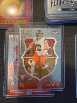 2 Bo Nix Select Certified Rookie Card