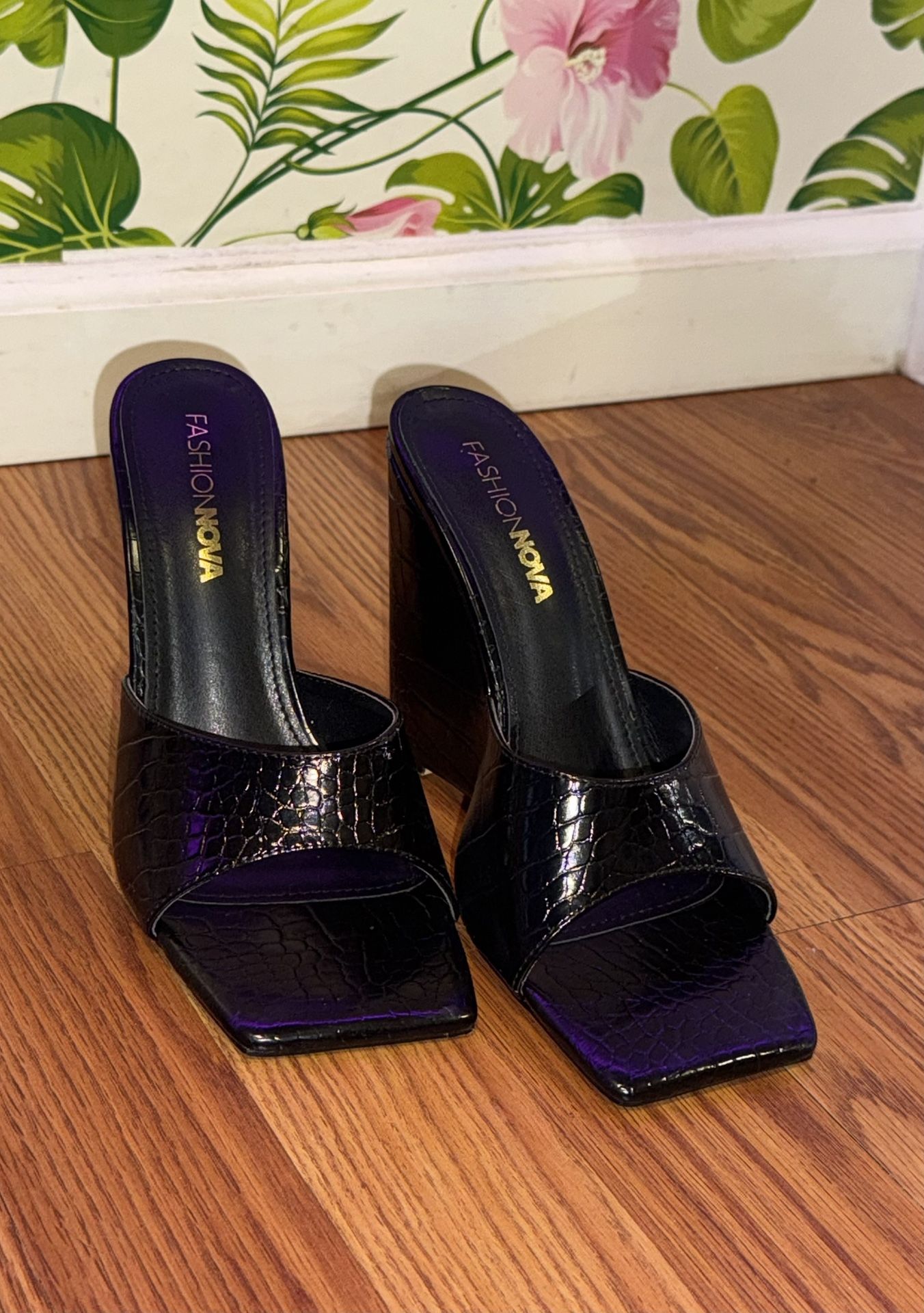 Crocodile Leather Heels