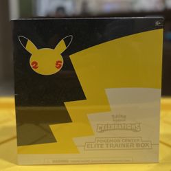 Celebrations Elite Trainer Box Pokemon Center