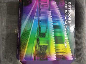 300 ft. Permanent outdoor lights RGB  Eaves lights with app