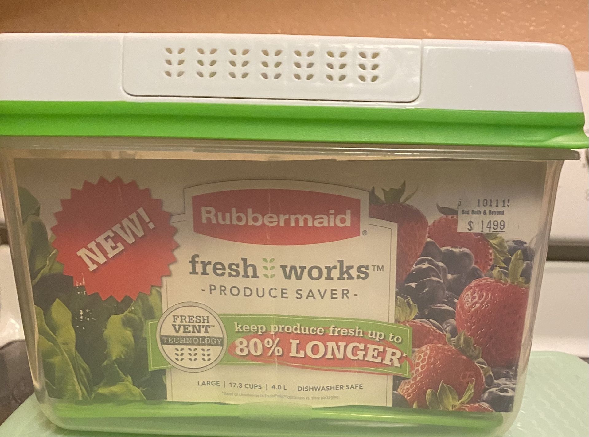 Rubbermaid Fresh Works Produce Storage