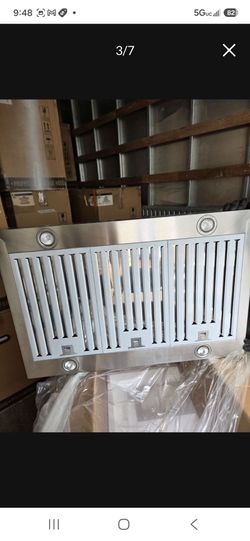 Cavaliere 36"  Range Hood island mount