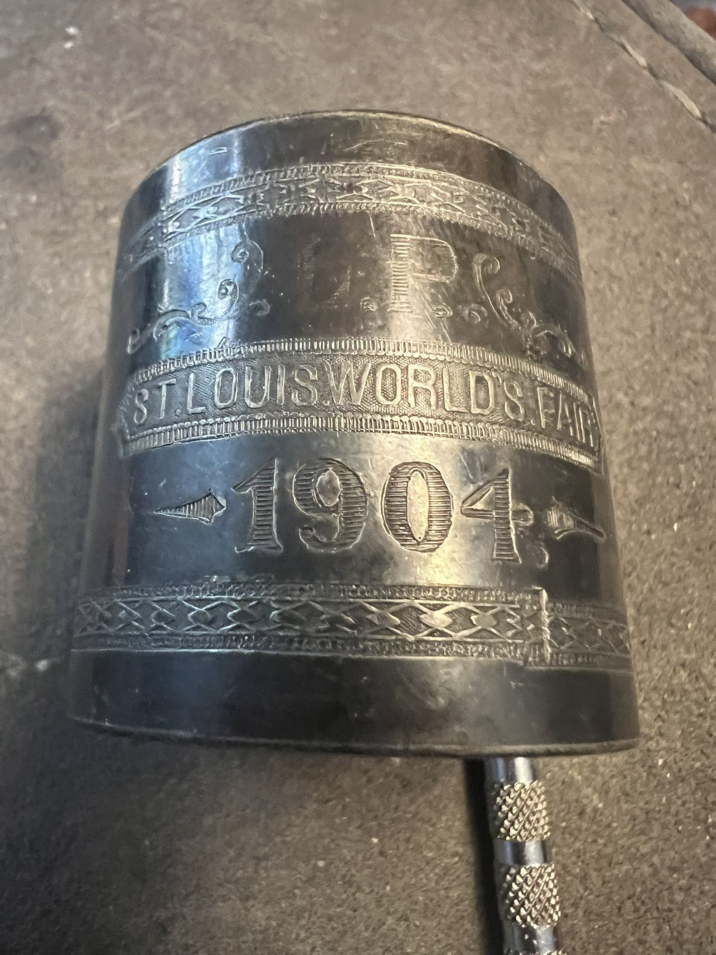 1904 ST. LOUIS , WORLD’S FAIR NAPKIN RING