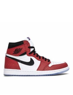 2018 marvel x Air Jordan 1 retro high OG “origin story” Spiderman 3y