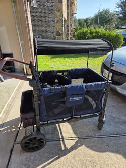 Wonderfold Stroller Wagon with Canopy