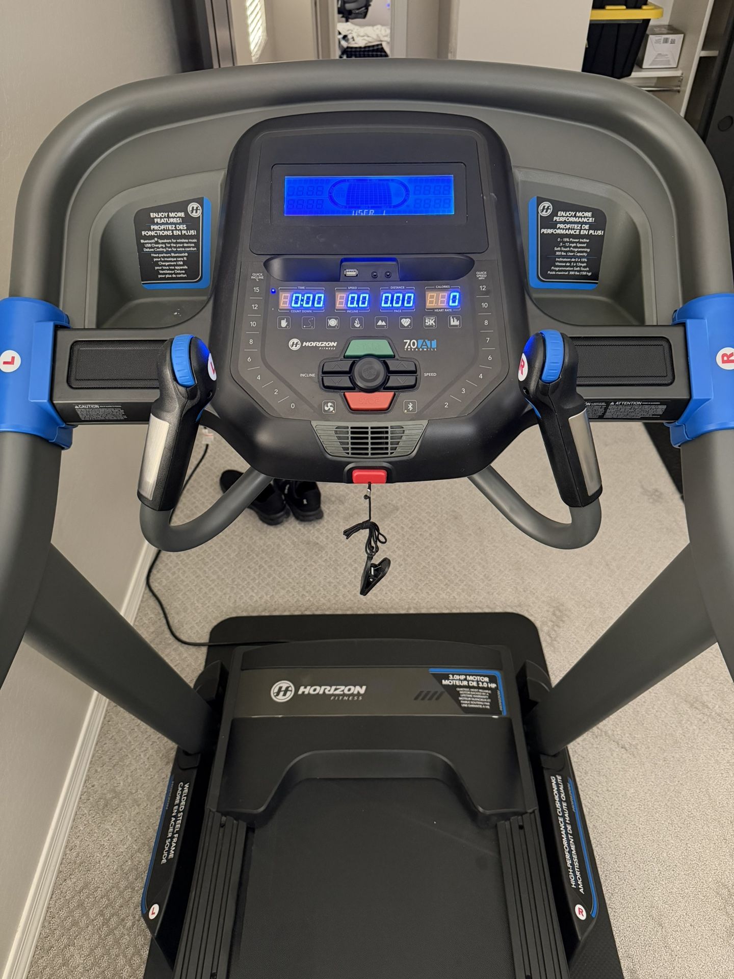Horizon 7.0 AT treadmill