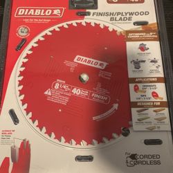 Finish/Plywood Blade 8 1/4” -40