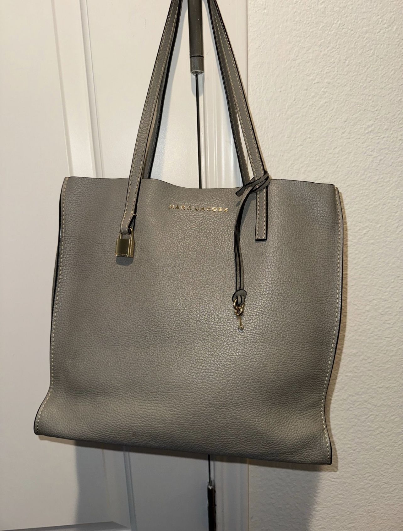 Authentic Large Grey Marc Jacobs Bag