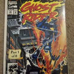 Ghost Rider #28 Comic Book Featuring the first appearance of The Midnight S