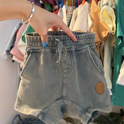 Huxbaby Boy 2-3 Years Denim Look Shorts 