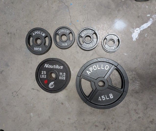 Weight Plates - Apollo And Nautilus