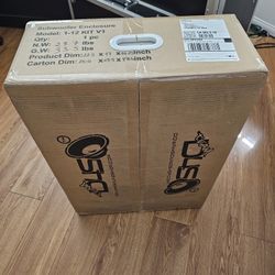 Down4sound PRO-FAB Birch FLAT PACK 12 | 1 12 Sub Box | DIY 12-Inch Ported Subwoofer Enclosure Box
