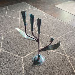 Beautiful Iron Candle Holder 20”x14”