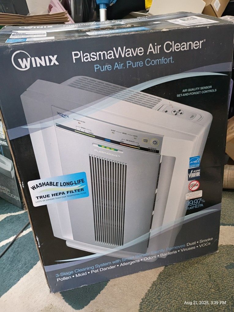 Winix PlasmaWave 5500 Air Purifier White - NEW