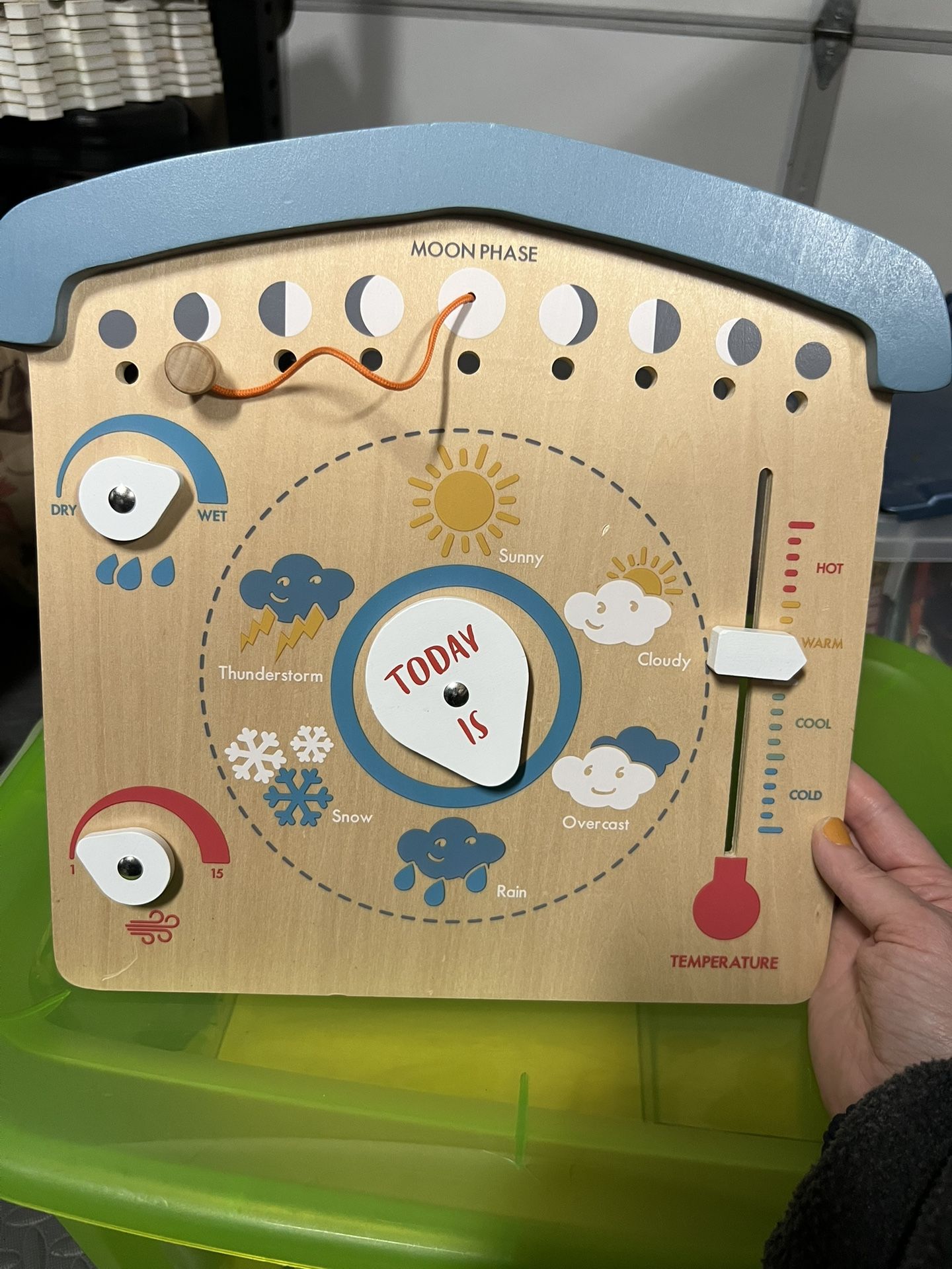PBK Wooden Weather Station.