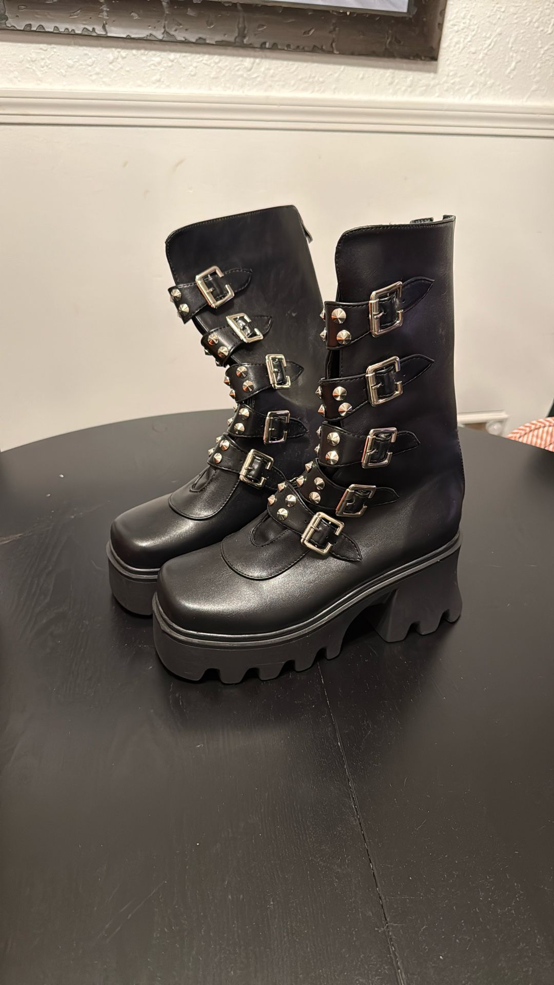 Women’s Platform Boots Size 10.5 New With Box