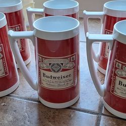 vintage budweiser thermo serv