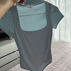 Light Blue Bodysuit 