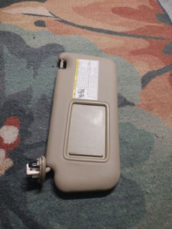 08-2012 Rav4 sun visor driver side