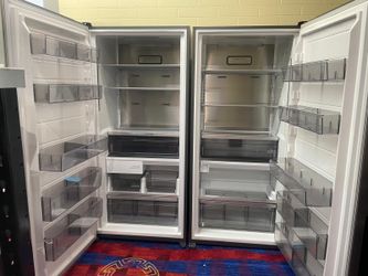Frigidaire 66” set column freezer and Fridge Stainless Steel