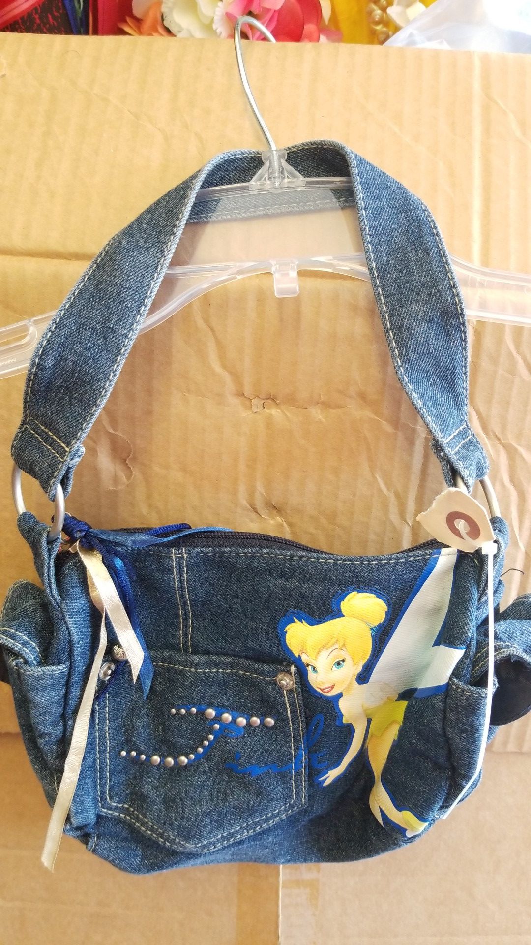 Disney Tinkerbell Jeans kids purse